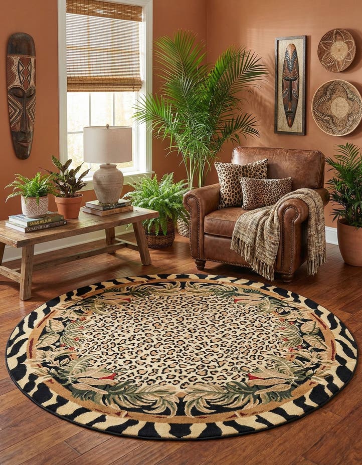 6' x 6' Savannah Round Rug