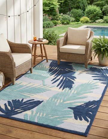 6' x 9' Easy-Clean Aruba Indoor / Outdoor Rug