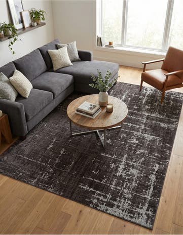 Charcoal Valencia Rug