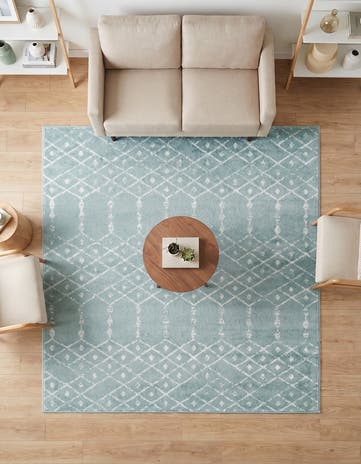 6' 1 x 6' 1 Paxon Trellis Square Rug
