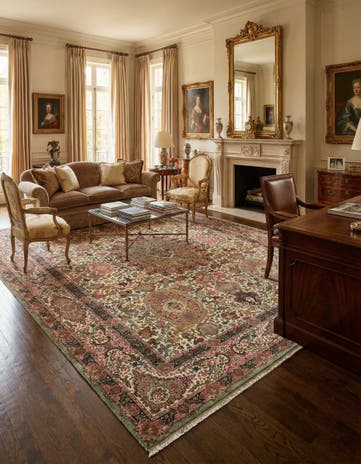 9' 11 x 13' Tabriz Rug