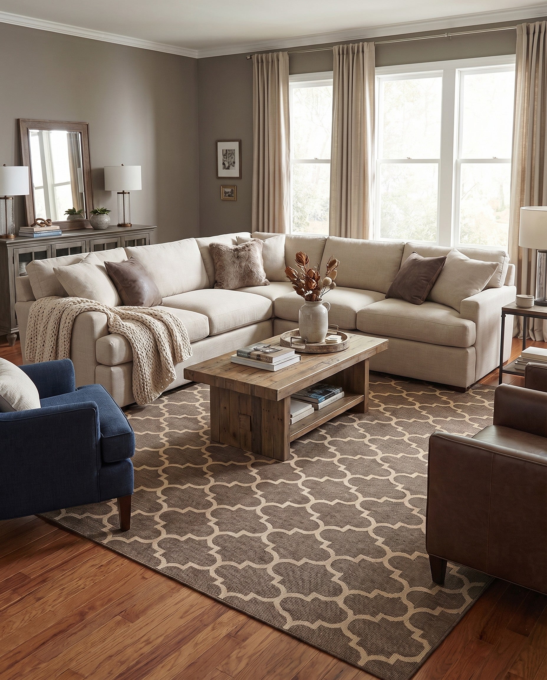 12' x 12' Dunes Square Rug