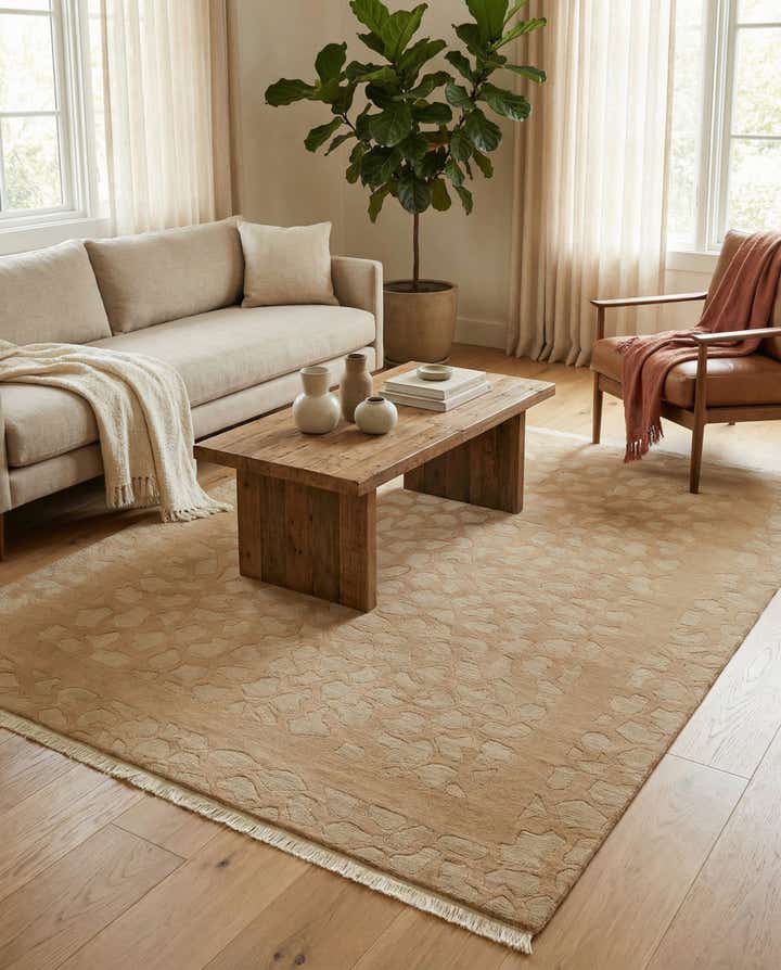 5' 8 x 7' 8 Hand Knotted Nepal Wool Rug