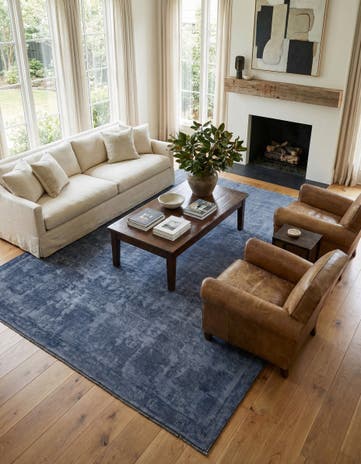 8' 4 x 12' 4 Hand Knotted Darya Wool Rug