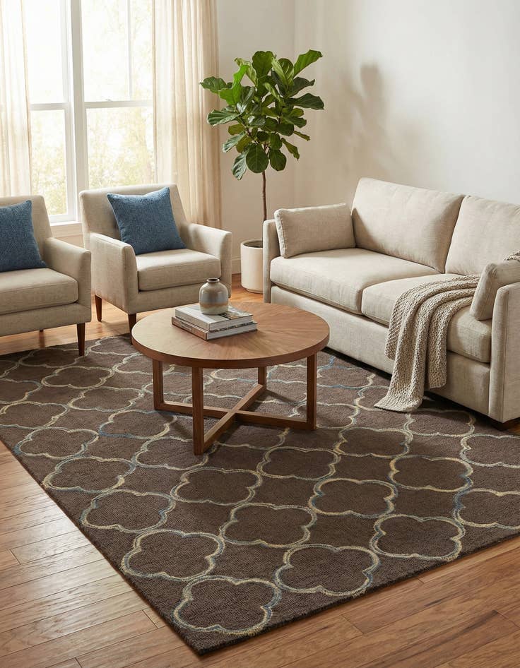 Detail image of 5' 1 x 8' Luna Rug