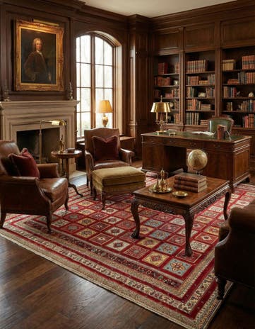 8' 3 x 11' 7 Afshar Sonman Wool Rug