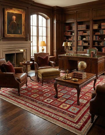 8' 3 x 11' 7 Afshar Sonman Wool Rug