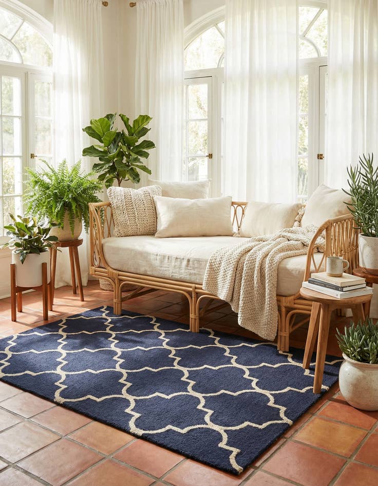 Detail image of 4' x 6' Luna Rug