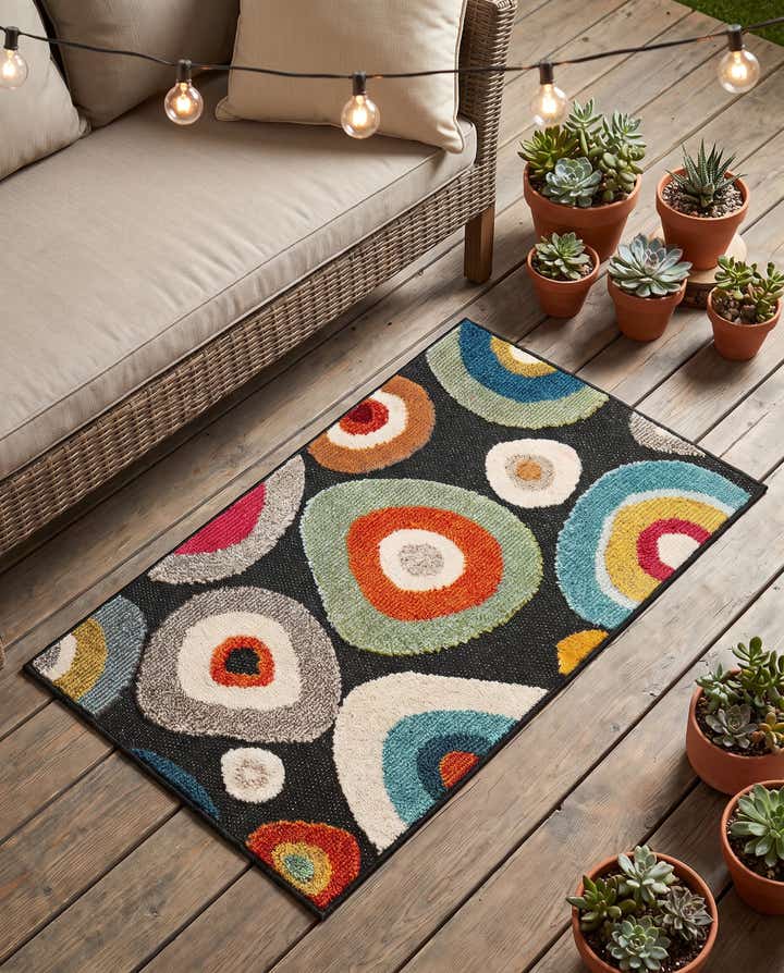 2' x 3' Easy-Clean Casablanca Indoor / Outdoor Rug