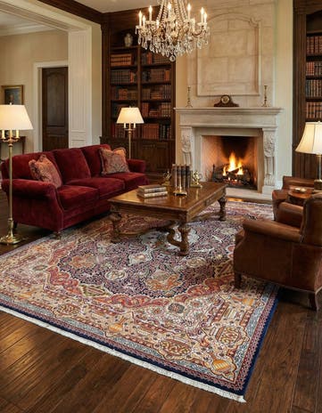 9' 7 x 13' 3 Kashmar Wool Rug