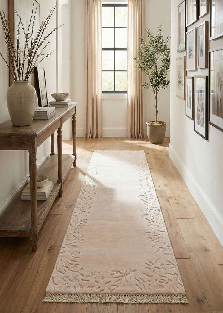 2' 7 x 9' 11 Hand Knotted Darya Wool Runner Rug