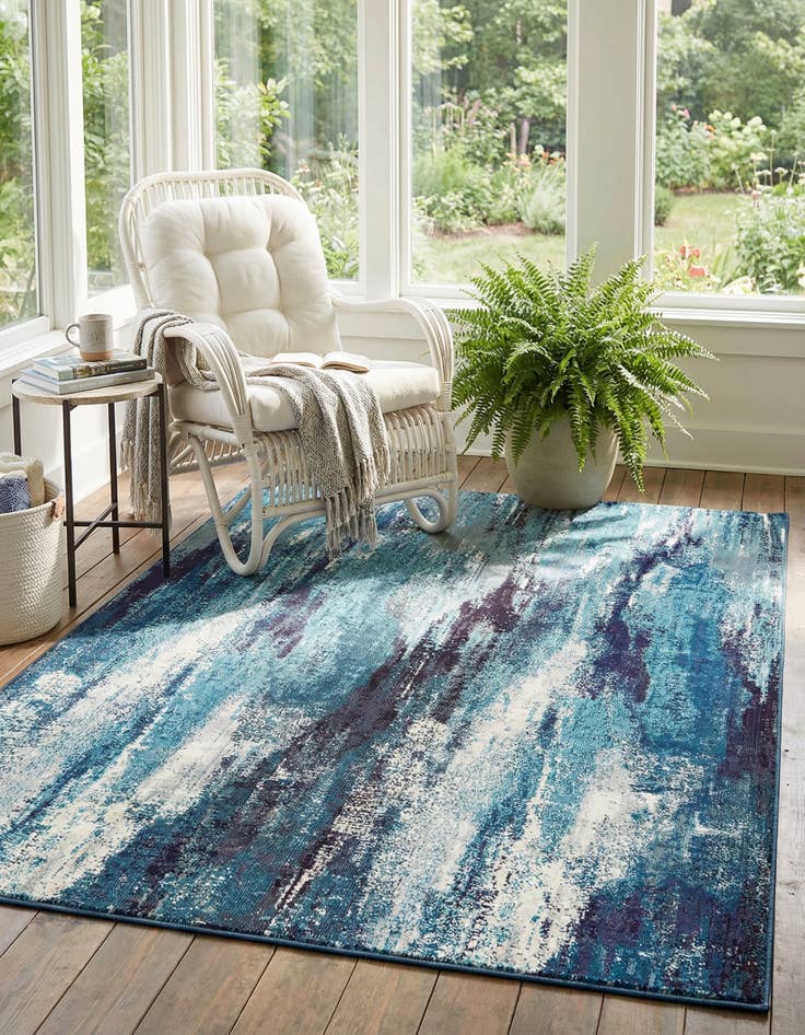 Detail image of  7' x 10'  Washable Sevilla Rug