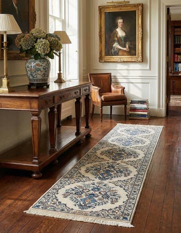 1' 8 x 7' 10 Hand Knotted Nain Rug