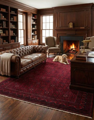 8' 4 x 11' 2 Hand Knotted Khal Mohammadi Rug