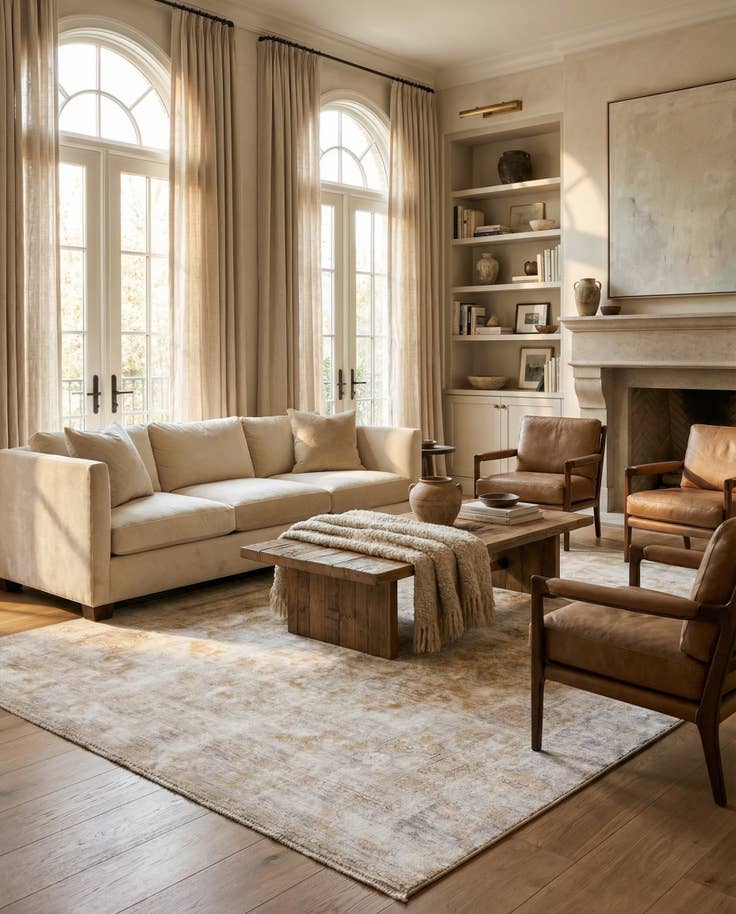 Detail image of 7' 6 x 10' 6 Hand Knotted Ultra Vintage Persian Wool Rug