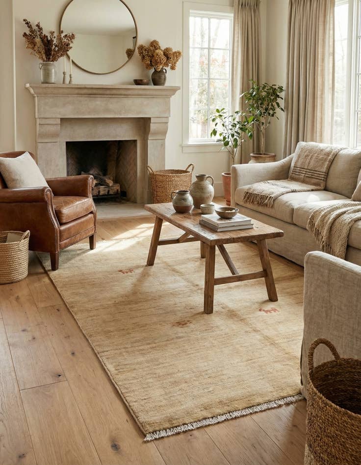 Detail image of 3' 4 x 5'  Hand Knotted Kashkuli Gabbeh Wool Rug