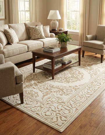 5' 3 x 8' Hermitage Rug