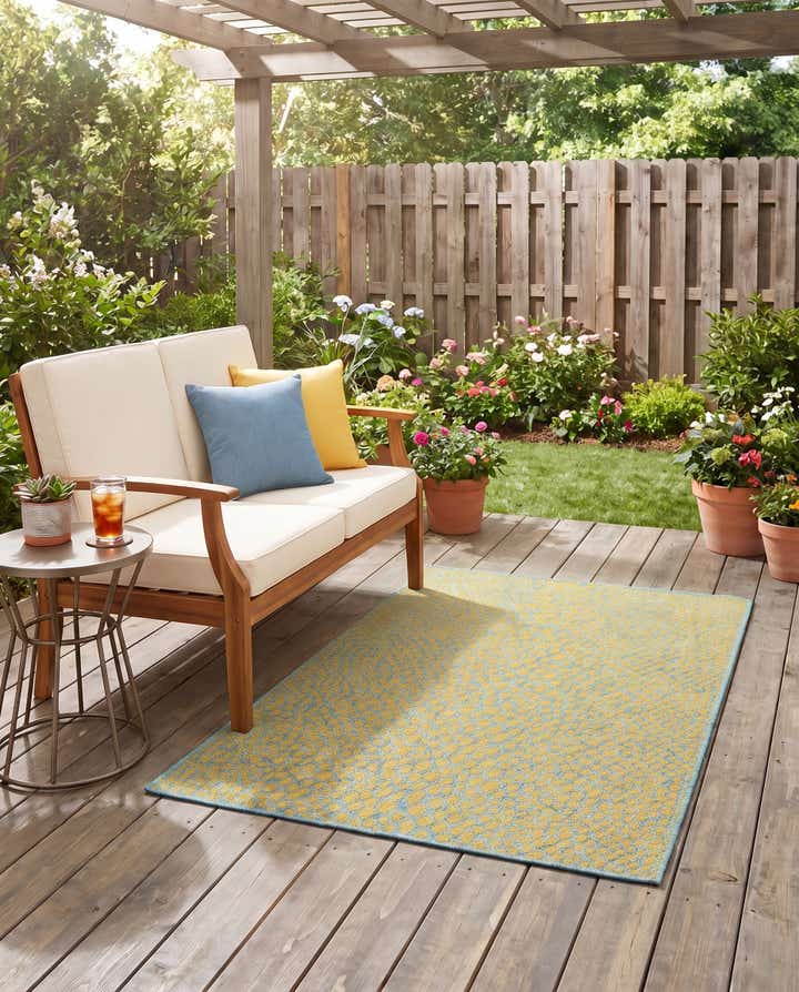 3' x 5' 3 Easy-Clean Jill Zarin Cape Town Indoor / Outdoor Rug