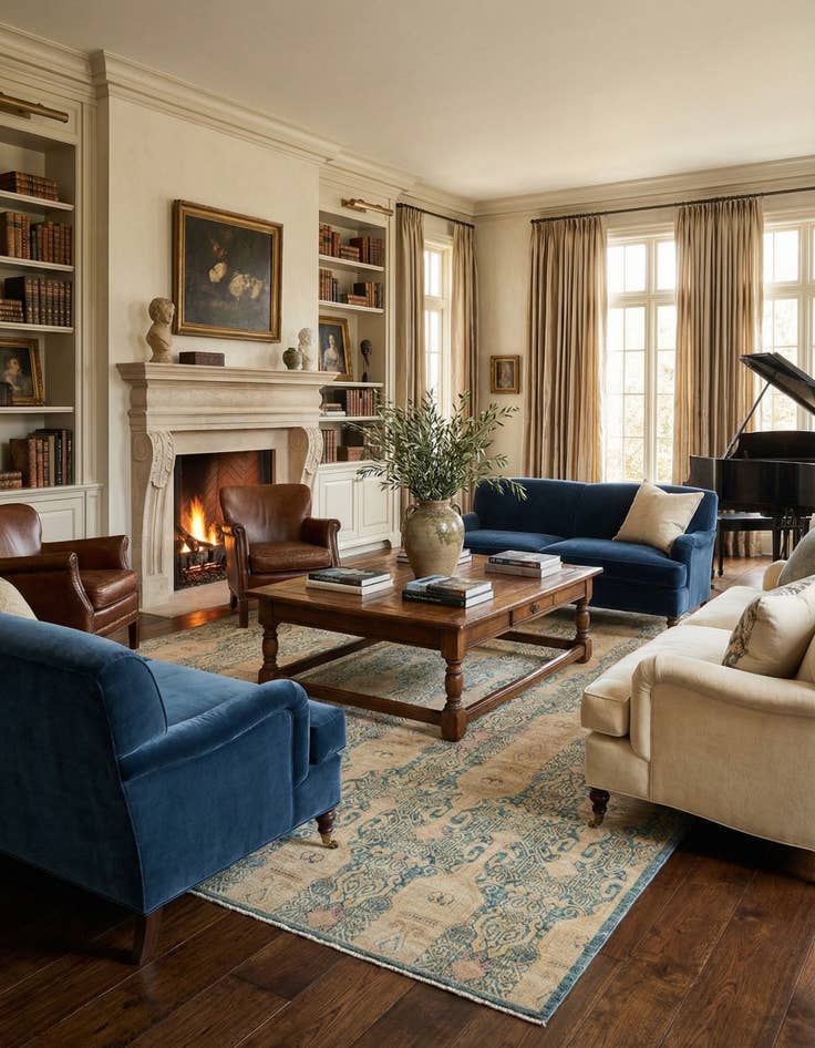 Detail image of 8' 11 x 12' 4 Ziegler Wool Rug