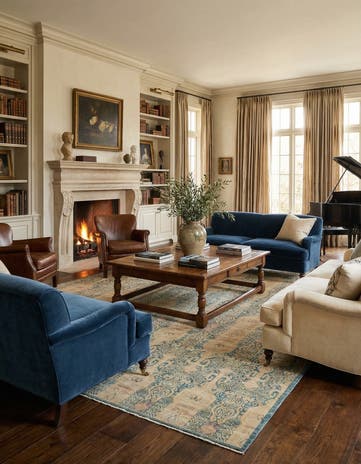 8' 11 x 12' 4 Ziegler Wool Rug