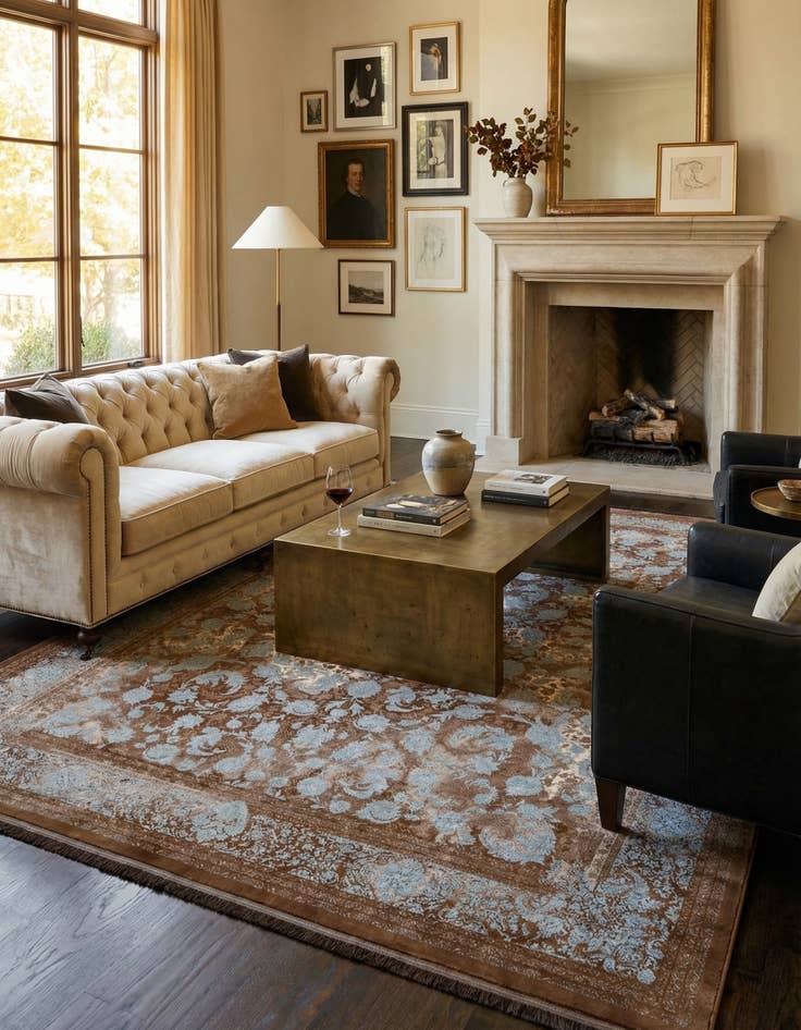 Detail image of 7' 3 x 10' Sophia Rug