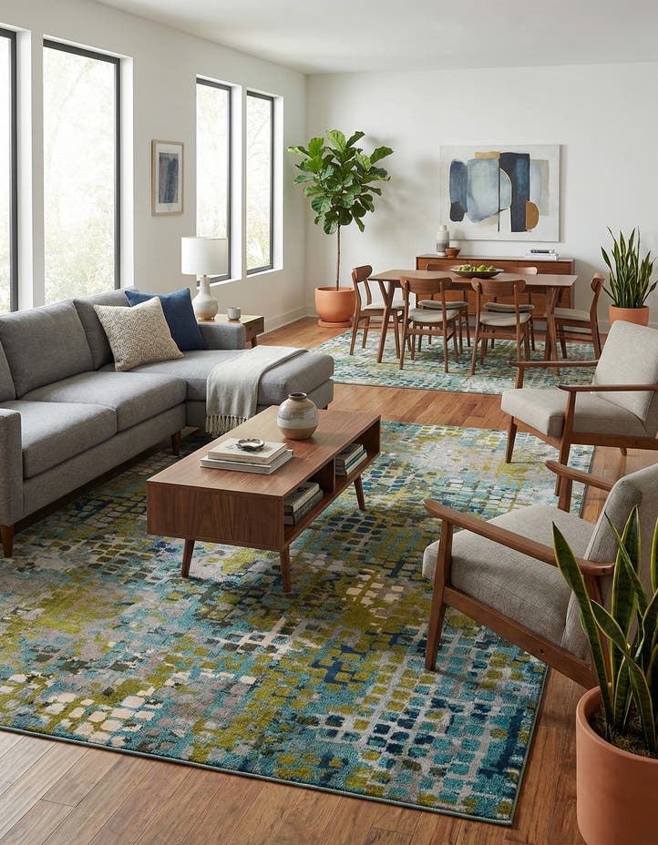 10' 6 x 16' 5 Washable Theia Rug