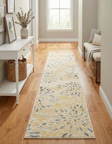 Yellow Charleston Runner Rug