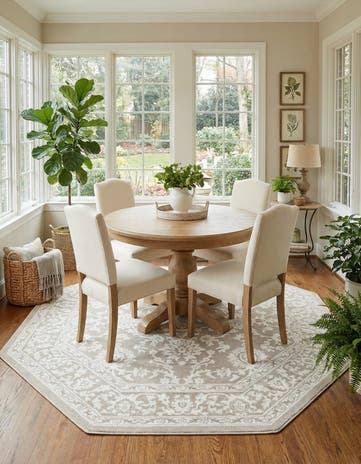 7' 10 x 7' 10 Charlotte Octagon Rug