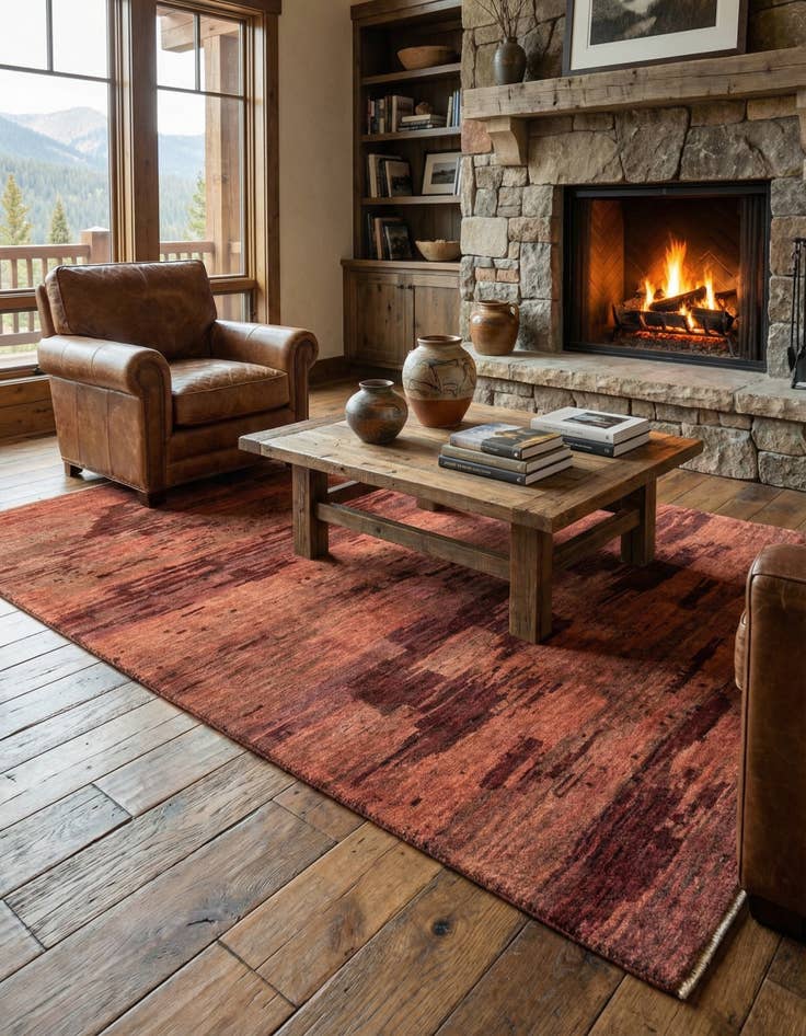 Detail image of  5' 2 x 6' 11 Kashkuli Wool Rug