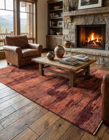 5' 2 x 6' 11 Kashkuli Wool Rug