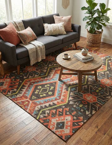 7' 10 x 10' Chenille Jute Rug
