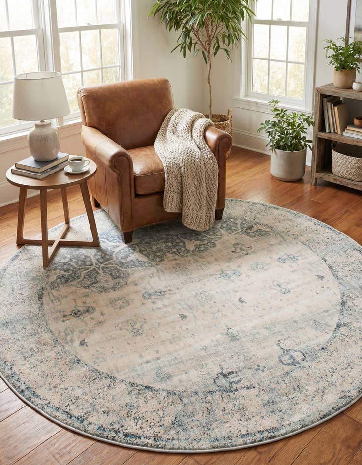 Detail image of 8' x 8' Berkshire Round Rug