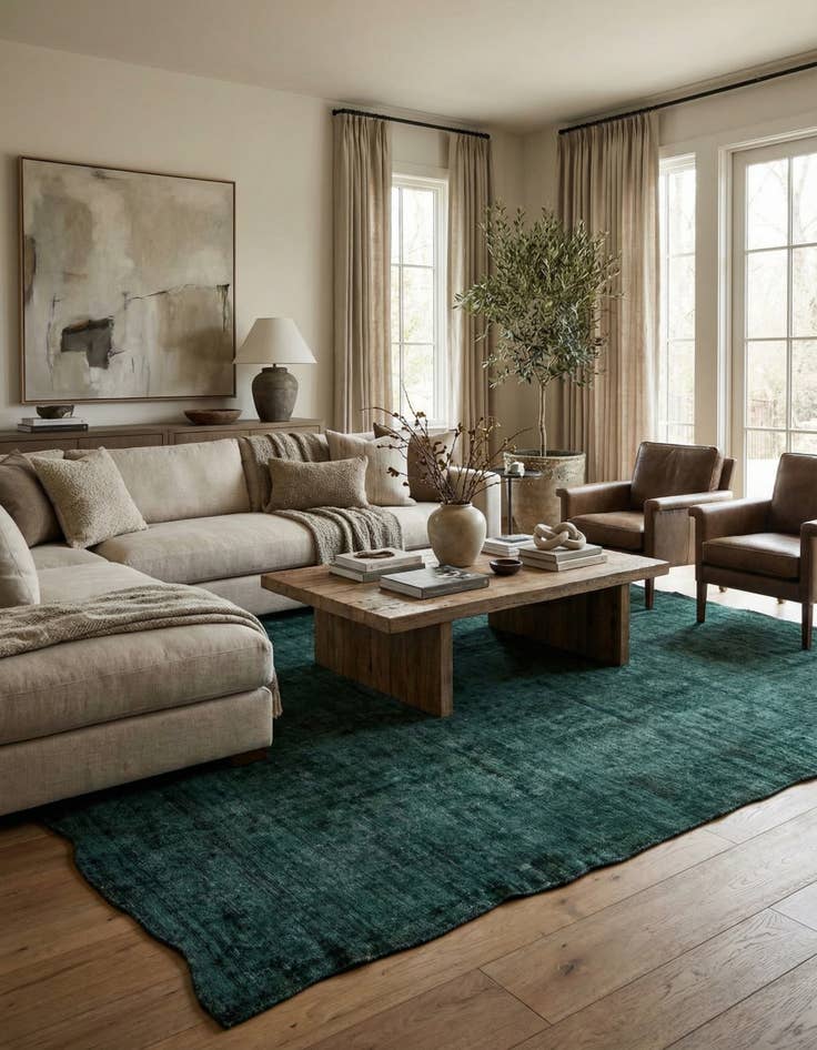 Detail image of 9' 10 x 12' 6  Hand Knotted Ultra Vintage Persian Wool Rug