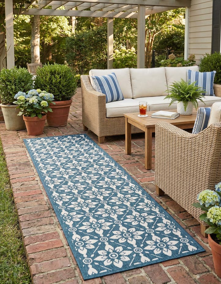 2' 7 x 10' Easy-Clean Lattice Indoor / Outdoo...