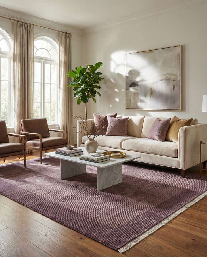 6' 6 x 9' 10 Hand Knotted Darya Wool Rug