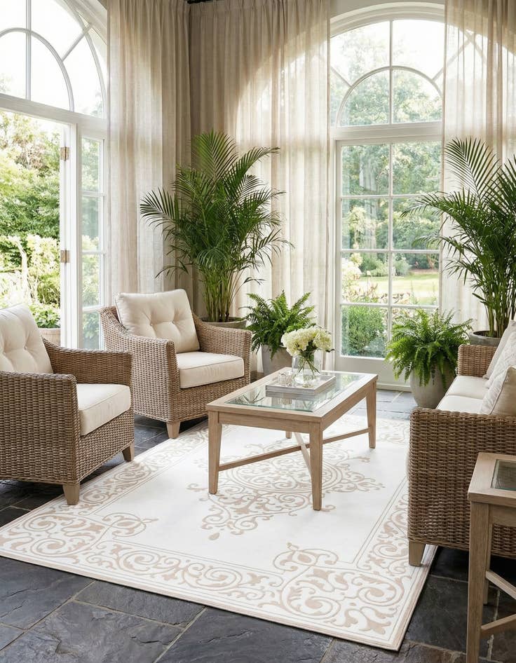 Detail image of 9' x 12' Hermitage Rug