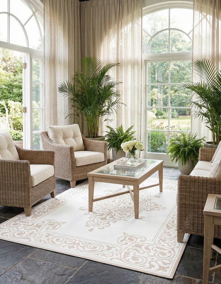 9' x 12' Hermitage Rug