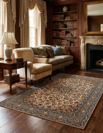 3' 6 x 5' 4 Isfahan Rug
