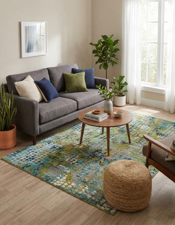 5' x 8' Washable Theia Rug