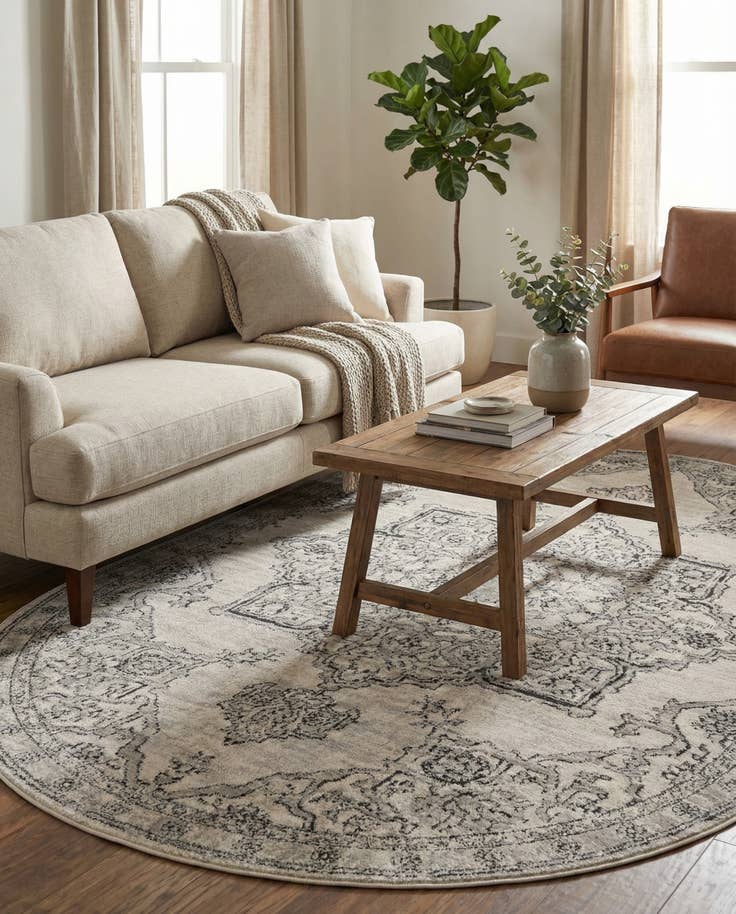 Detail image of 5' 3 x 8' Nyla Oval Rug