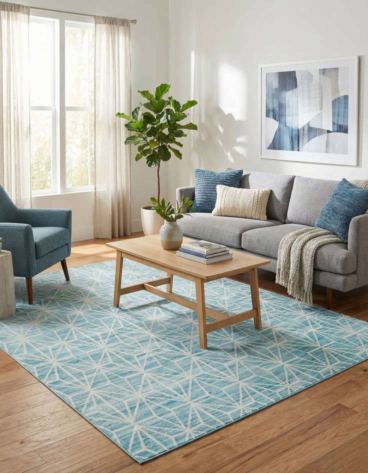 Detail image of 7' 10 x 7' 10 Uptown Fifth Avenue Square Rug