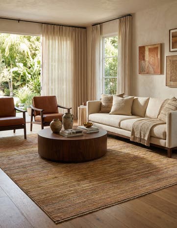 6' 6 x 9' 6 Hand Knotted Modern Ziegler Wool Rug