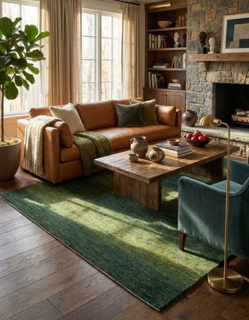 6' 3 x 6' 8 Kashkuli Square Rug