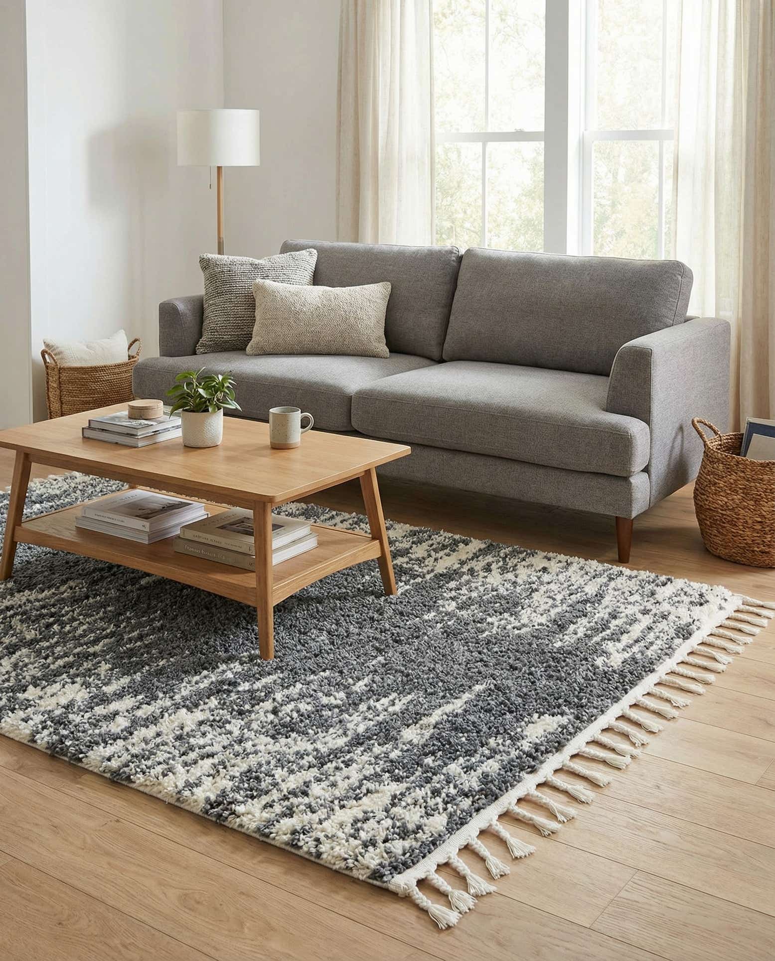 4' x 6' Serenity Shag Rug