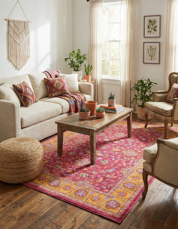 Detail image of 4' 4 x 6' Medina Rug