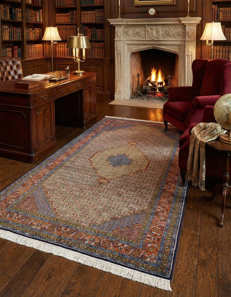 Detail image of 5' 6 x 8' 11 Mood Wool Rug