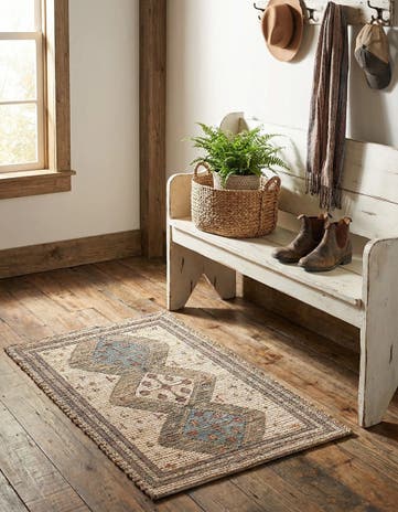 2' x 3' 1 Chenille Jute Rug