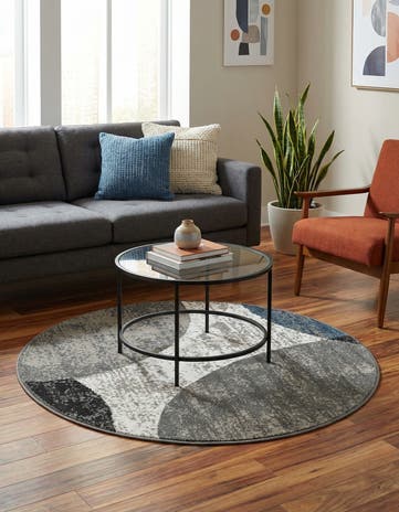 4' x 4' Oslo Round Rug