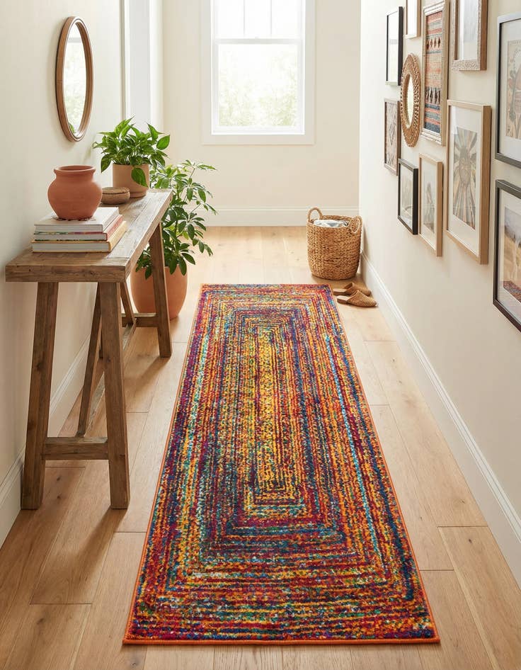 Detail image of  2' x 6' Calypso Runner Rug