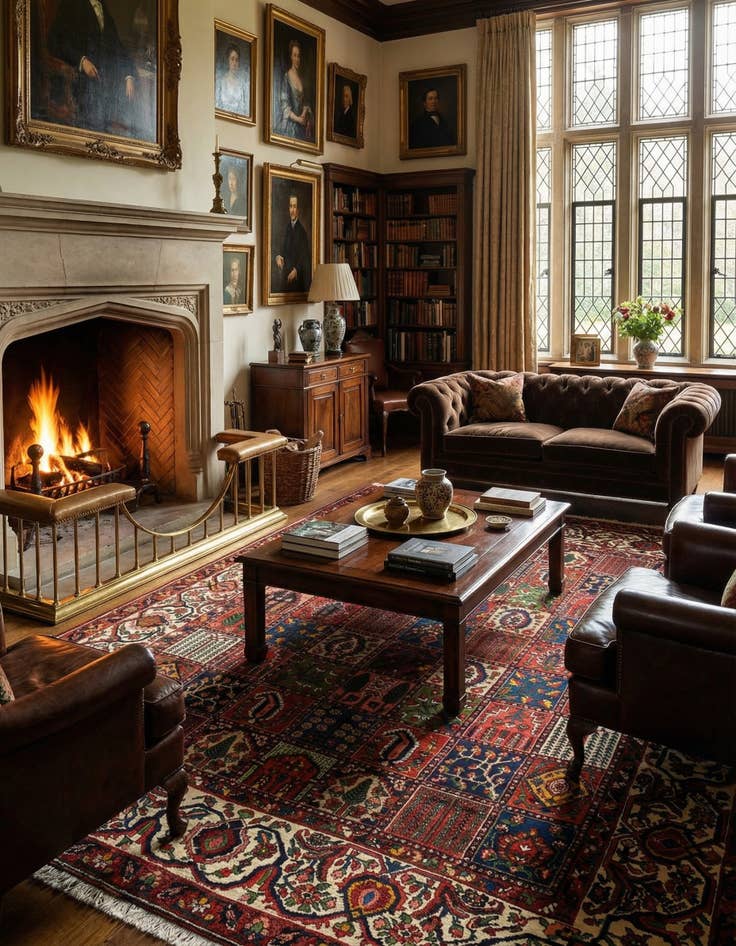 Detail image of 10' 5 x 12' 6 Bachtiar Rug